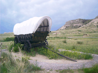 Conestoga Wagon, Front, Scotts Bluff National Monument