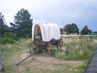 Covered Wagon, Front, Scotts Bluff National Monument
