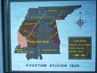 Choctaw Cession, Natchez Trace