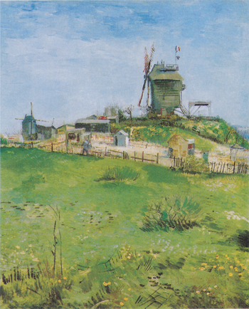 Painting:  Le Moulin de la Galette