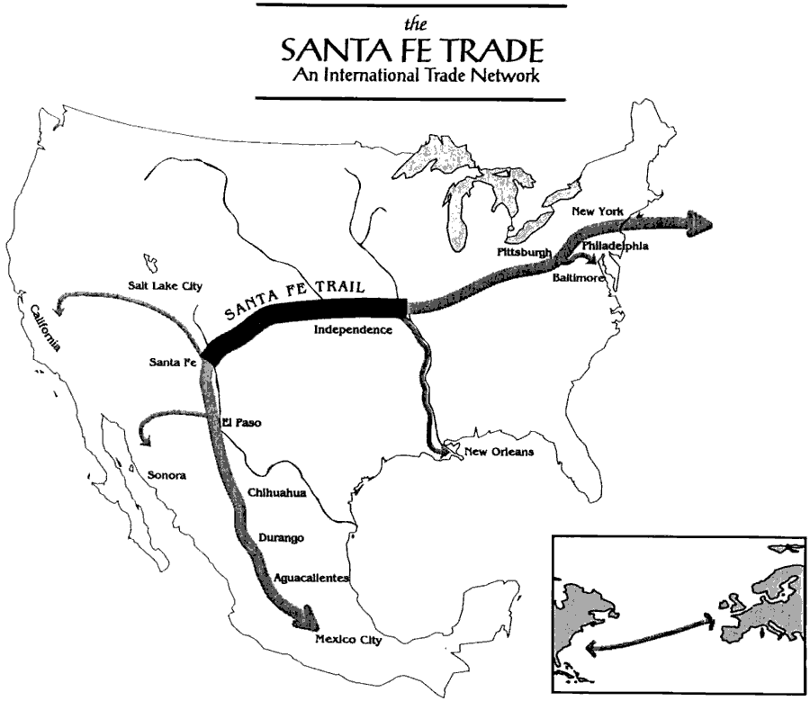 The Santa Fe Trade: An International Trade Network.