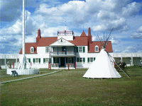 Bourgeois House, Fort Union, ND