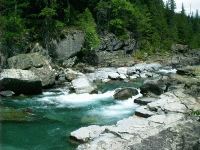 McDonald Creek, Glacier Park